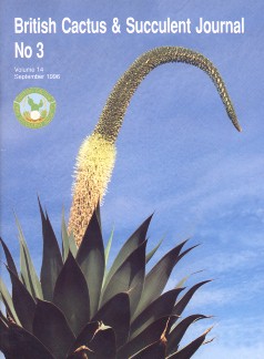 Cactus & Succulent Journal 19963