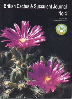 Cactus & Succulent Journal 19974
