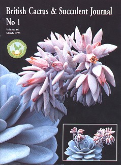 Cactus & Succulent Journal 19981